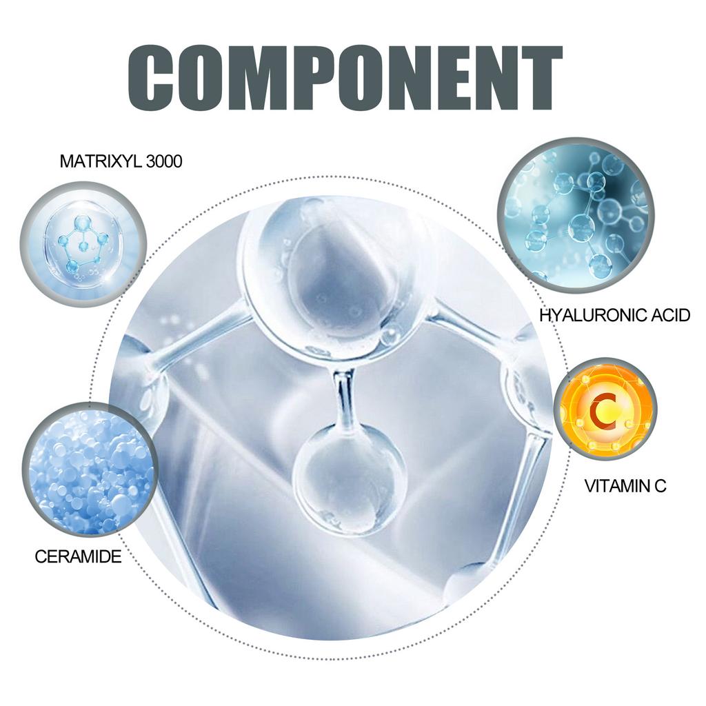 Коллагеновая сыворотка увлажняет, питает и укрепляет кожу с помощью нежной сыворотки для лица.