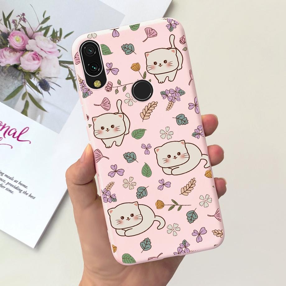 Чехол для телефона для Xiaomi Redmi 7 Redmi 7a Защита камеры Мягкий Силиконовый Милый Мультяшный Funda для Xiomi Redmi7 Redmi7a Capa Fundas