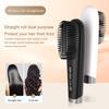 Портативный выпрямитель для волос, 3 температуры, быстрый нагрев, USB аккумулятор, отрицательные ионы, горячая щетка, электрическая расческа для укладки вьющихся волос