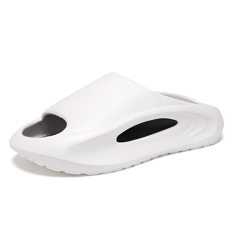 Модные тапочки на платформе для мужчин и женщин, женские летние легкие туфли для купания на мягкой подошве для пар, повседневная нескользящая пляжная обувь