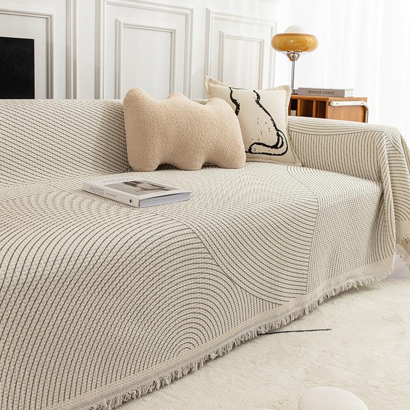 INS Style Sofa Cover Towel All-Inclusive Non-Slip Sofa Cover Four Seasons Universal Sofa Cushion High Blanket