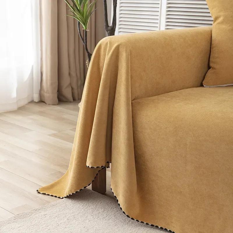 Waterproof Sofa Cover All-weather Sofa Blanket Dust-proof Cloth For Bedroom Living Room Sofa Cushion Home Living Room Decor
