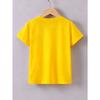Girls Trendy Round Neck T-Shirt, Stylish Short Sleeve for Spring And Summer
