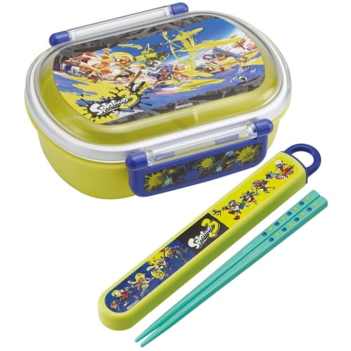 Skater Children's Chopsticks Chopstick Box Set 16.5cm Children's Lunch Box Antibacterial Treatment Boys Girls Easy To Open Sliding Type Made In Japan