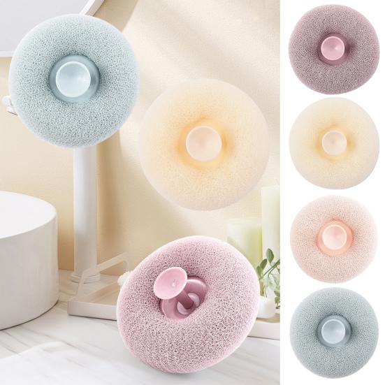 4 шт. шарики для ванны отшелушивающие щетки для душа супер мягкие массажные шарики для ванны с присоской для тела