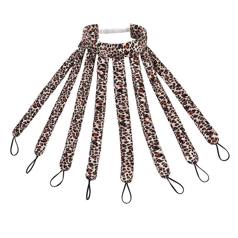 Безнагревательная плойка с осьминогом, повязка на голову, кудри, шелковая лента, формирователи спящих волн, лента для завивки без нагрева, ленивые бигуди, бигуди