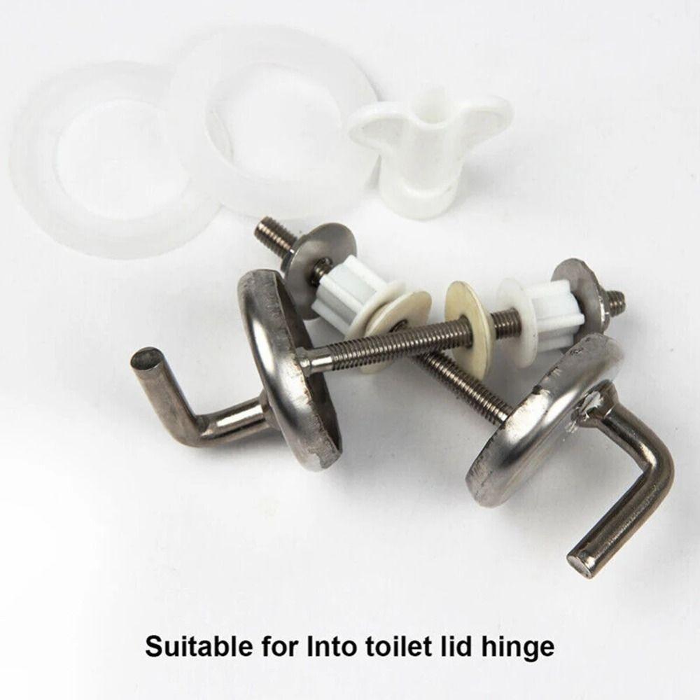 Stainless Steel Toilet Seat Bolts Kit Durable Toilet Cover Connector Toilet Repair