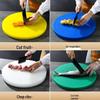 Thickened Round PE Plastic Cutting Board
