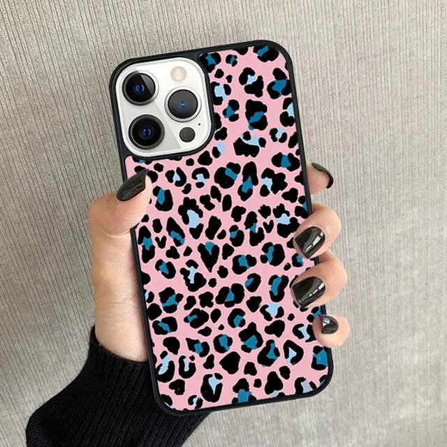 Tiger leopard print panther Phone Case For iPhone 17 Air 16 15 14 plus 12 13 Pro max Soft Bumper Shell Cover coque