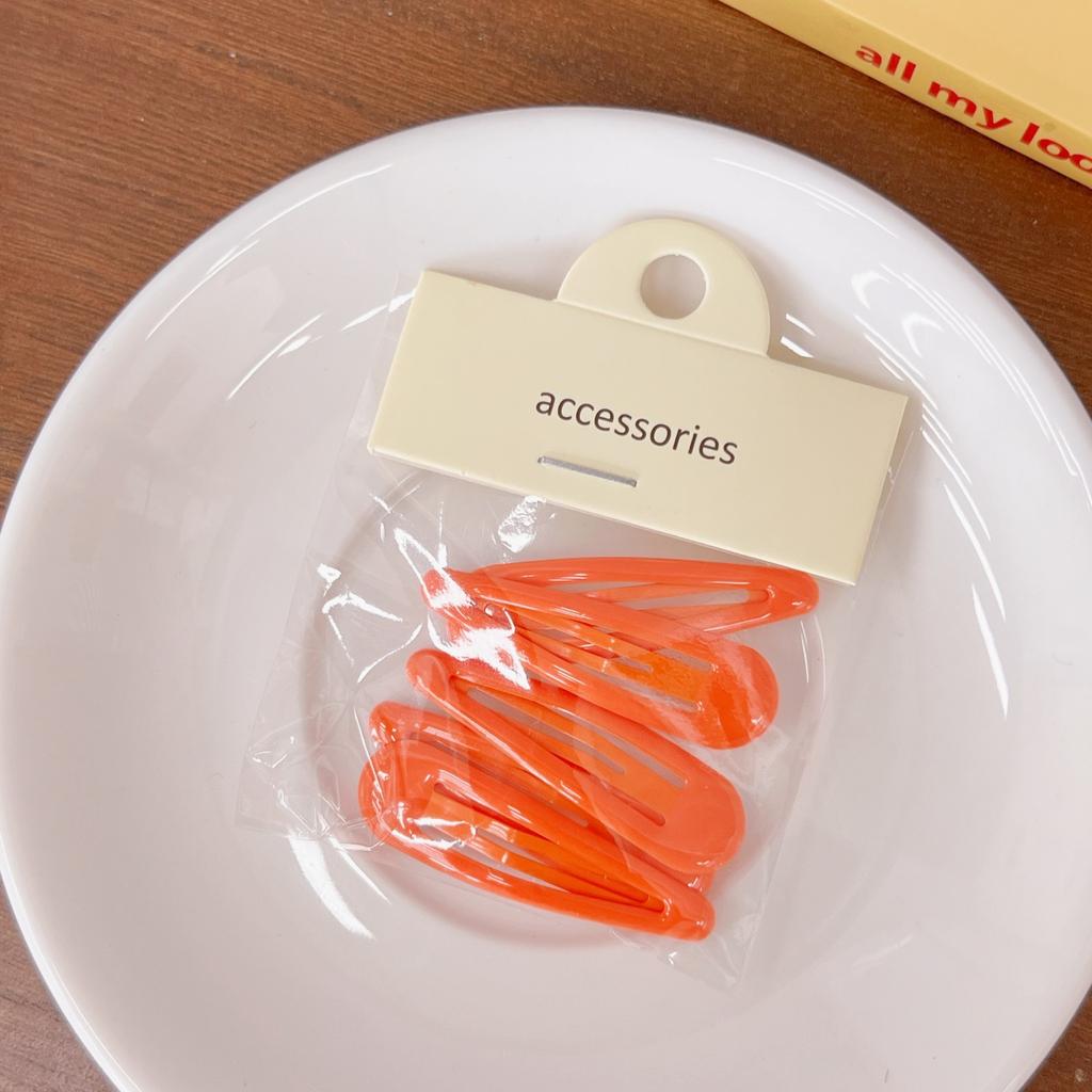 4-5 шт., желто-зеленая челка, боковой зажим, головной убор, волосы девушки, боковой зажим для волос, простая заколка, милый аксессуар для волос