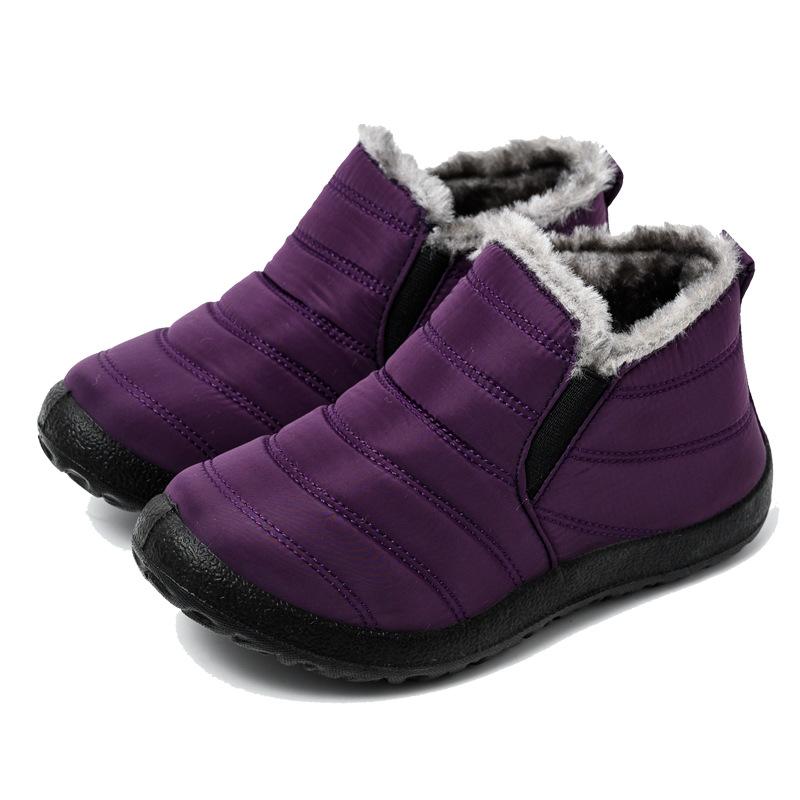Women's Cotton Shoes In Large Sizes 36-47 Warm Cotton Shoes Soft Soled Waterproof Cotton Shoes Snow Cotton Shoes for Men