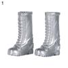 Plastic Female Fashion Doll Shoes Socks Accessories Long Knees Boots Hero Dolls Boot