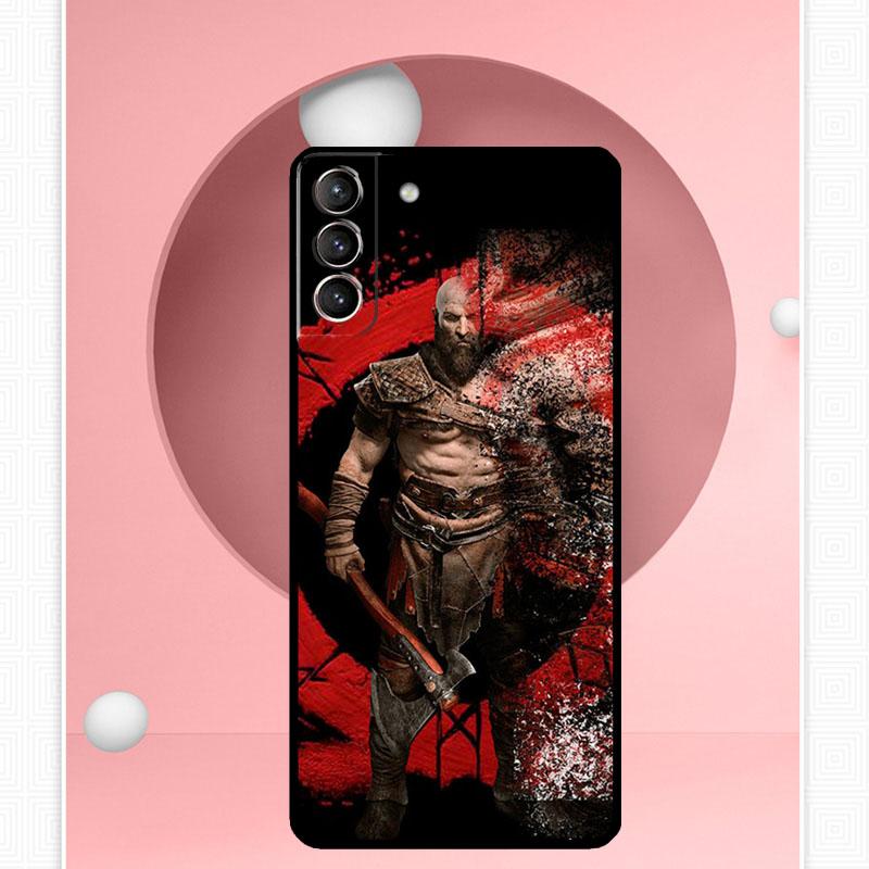 Чехол God of War для Samsung Galaxy S24 S23 S22 Ultra Note 10 Plus Note 20 S9 S10 S20 S21 FE Задняя крышка