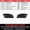 For Porsche 2008 2009 2010 Cayenne GTS S Turbo (9PA) Tow Bracket Cover OEM 95550515510 95550515610 95550515510G2X 95550515610G2X