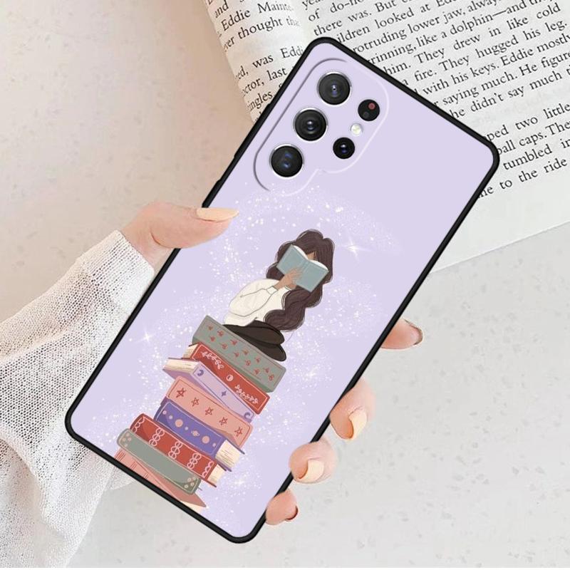 Чехол для телефона «Любитель книг» для Samsung Galaxy S25 S23 S30 S8 S21 S20 FE S24 S22 Note 10 20 S8 Plus lite Ultra