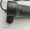 ELECTRIC BIKE RIGHT HAND THROTTLE with ON OFF BUTTON +LEFT HAND GRIP SCOOTER ACCELERATOR