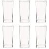 Стеклянный стакан Toyo Sasaki, длинный стакан, 365 мл, набор из 6 шт. Сделано в Японии, можно мыть в посудомоечной машине, стеклянная кружка, пивной бокал, хайбол, кислое стекло