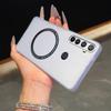 Магнитный Полупрозрачный Матовый Чехол для Телефона для realme 5 Pro Мягкий ТПУ Ударопрочный Чехол