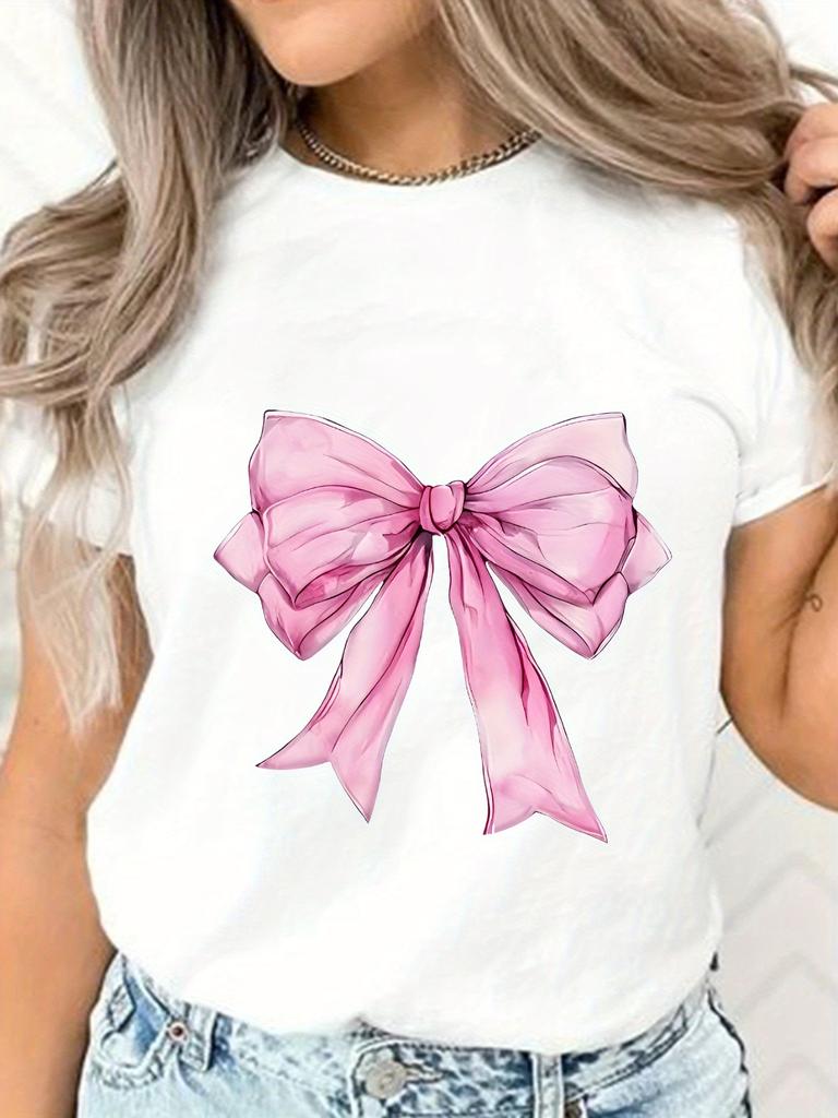 Pink Ribbon Graphic T-shirt