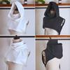 Apparel Accessories High Hooded Detachable Half Shirt Unisex Hat Fake Collar Lapel False