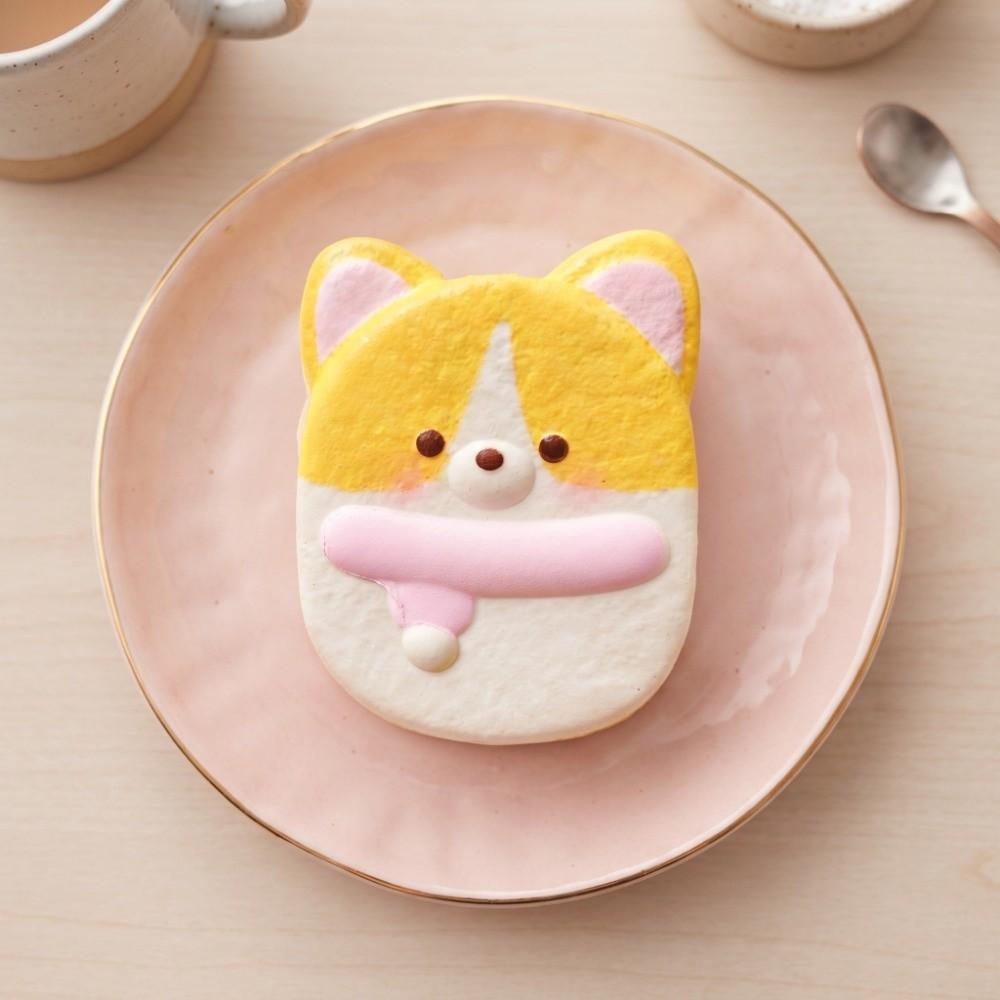 Slow Rebound Squeeze Toys PU Fidget Toy Sensory Toy Cartoon Dog Squishy Toy  Gift Giving