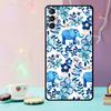 Cute Elephant Cartoon Phone Case For Samsung Galaxy S24 Ultra S20 S21 S22 S23 S25 Ultra S9 S10 Plus S24 FE Cover