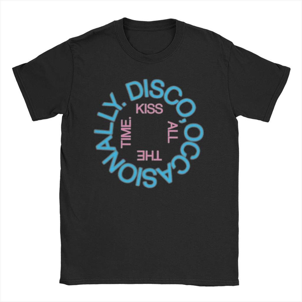 Kiss All The Time Harrys Tour TShirts Unisex Women Styles Hipster Pure Cotton Tee Shirt Crewneck Short Sleeve T Shirt 6XL Clothes
