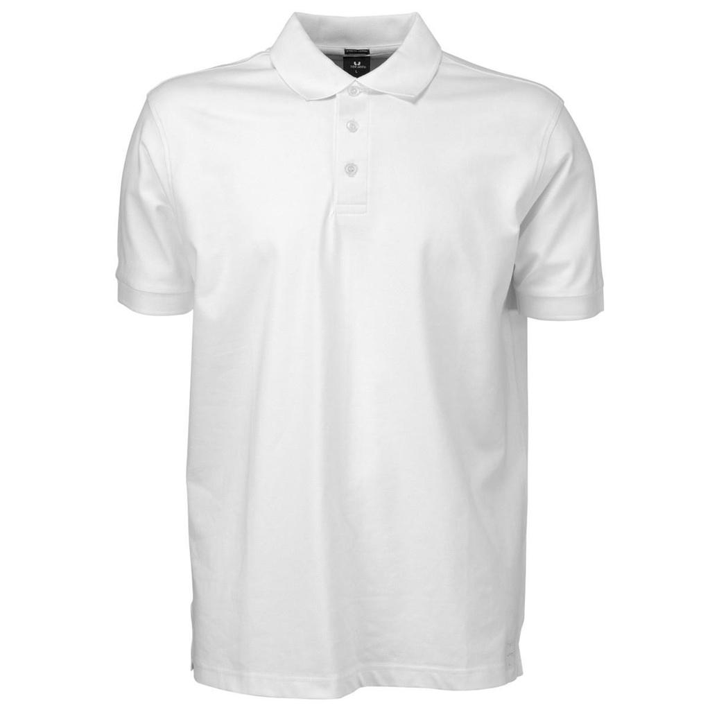 Tee Jays Mens Luxury Stretch Short Sleeve Polo Shirt