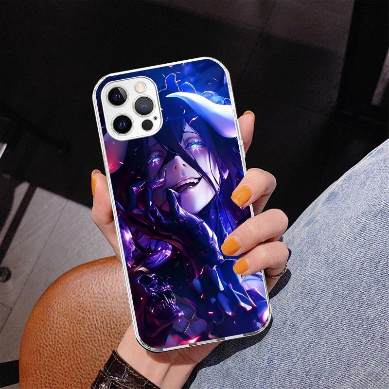 Чехол для телефона Albedo Overlord Anime для Iphone 17 Air 16 11 12 13 Mini 14 Plus 15 Pro Max 7 8E SE 2020 16ProMax Чехол для телефона Coque 1