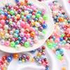 Acrylic Imitation Pearl AB Color Round Beads for DIY Jewelry Bracelets