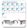 Silicone Anti-Slip Eye Care Tools Glasses Nose Pads Sunglasses Repair Kit Tool Eyewear Accessories