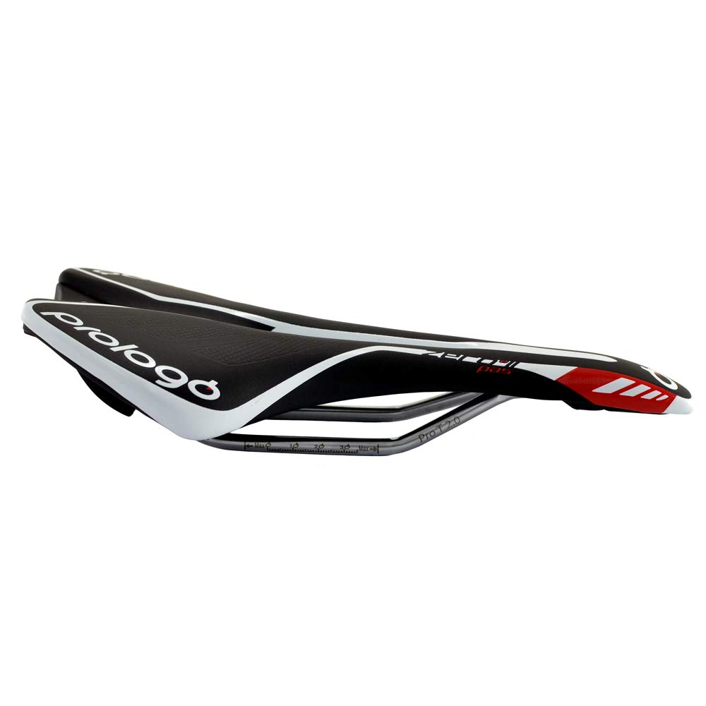 Prologo PROLOGO ZERO II Pas T2.0 Rail Road MTB Saddle, Black X White, PR2023