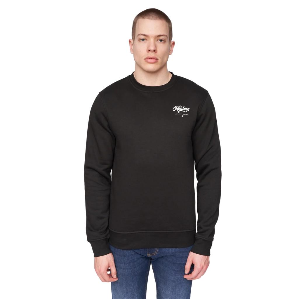 Henleys Mens Scripthen Crew Neck Sweatshirt