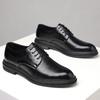 Летние полые деловые туфли из кожи мужские с внутренней высотой подъема мужские туфли повседневные свадебные туфли мужские туфли туфли с увеличением роста