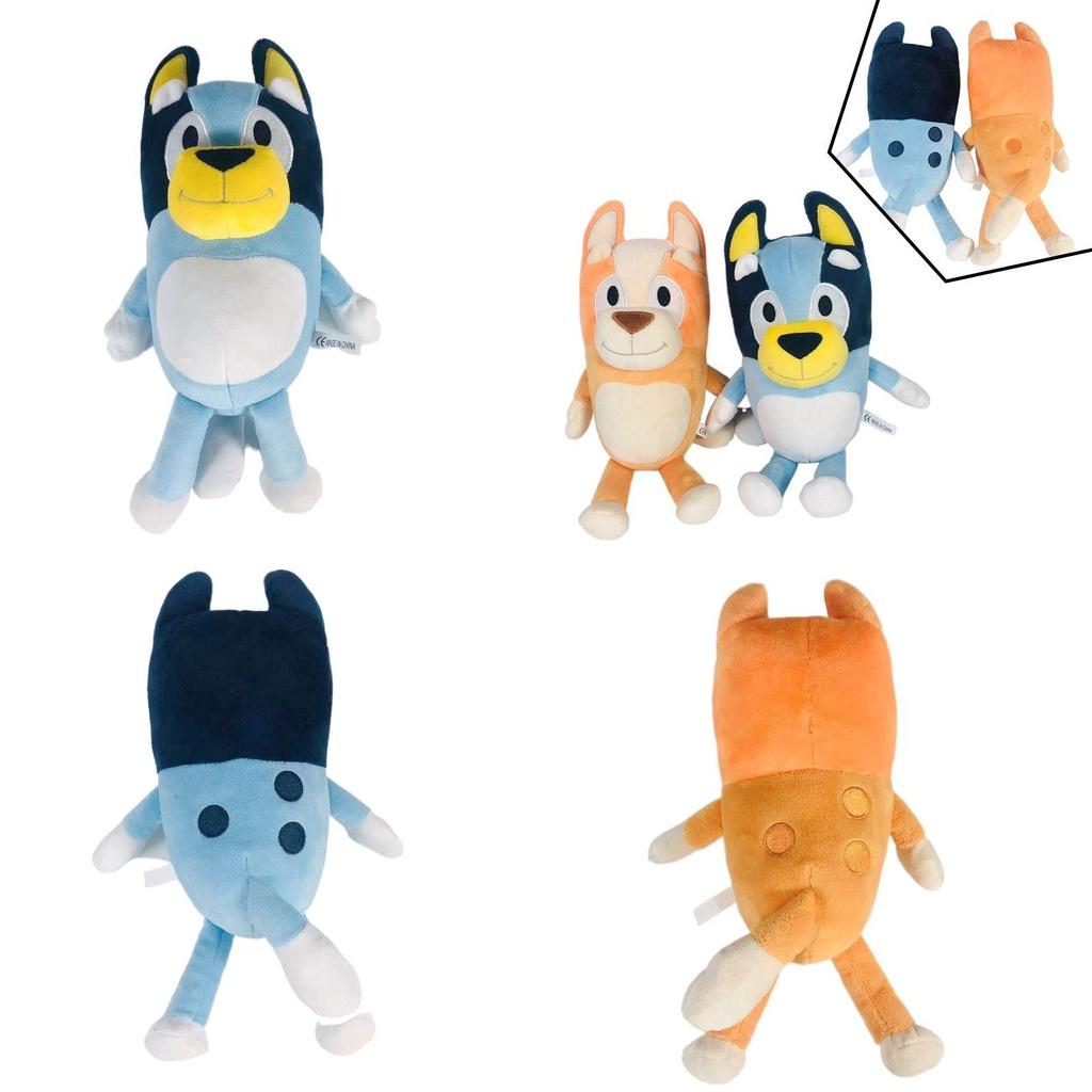 Плюшевые игрушки Блуи Бинго 11 дюймов Детский мягкий подарок Детские милые куклы Кукла Игрушка Мягкая