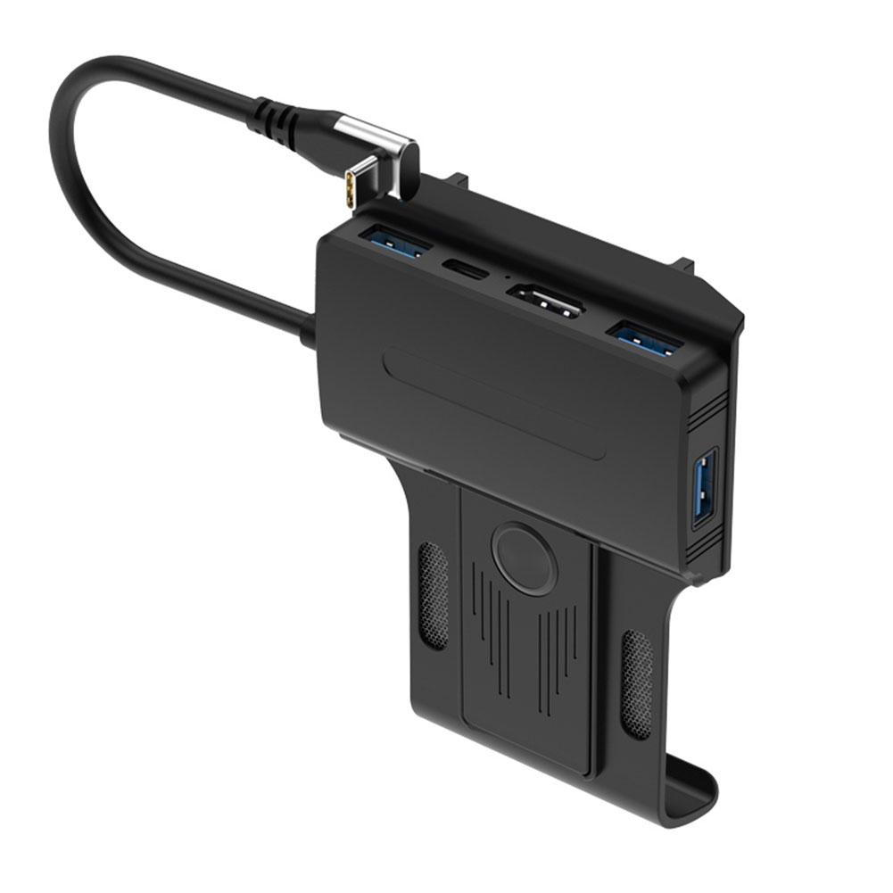 Steam Deck Docking Station Base Stand Hub Transform Dock, USB RJ45 Ally ROG Steam Console Oled I0H0