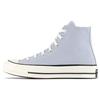 Chuck 70 High Ghosted Unisex Sneakers Blue Egret Black A03447C