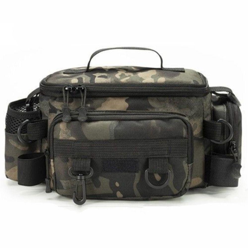 Crossbody Fishing Tackle Bags Waterproof Fishing Bags Fishing Lure Backpack  Outdoor Camping