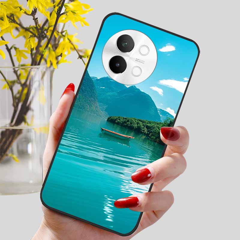 Чехол для Vivo V40 Lite 5G Модный Мягкий Силикон Милый Чехол для Телефона для Vivo V 40 Lite V40Lite 5G Защитная Задняя Крышка ТПУ Чехлы