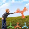 Toys Sports Soft Boomerang Toy Three-leaf Cross Outdoor Flying Disc Games Adult-kids Interactive for Decompression Children Gift