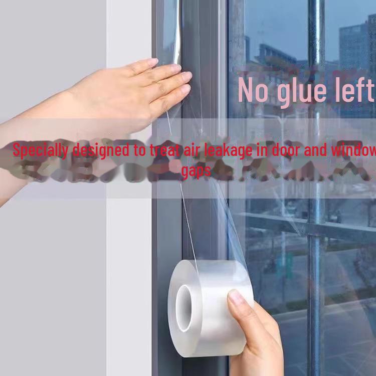 Толстая ветрозащитная лента для герметизации оконных и дверных щелей