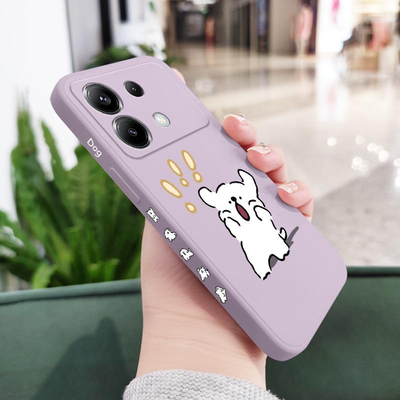 Чехол для телефона 'Машущая собака' для Xiaomi Poco F7 X7 X6 F6 M6 M5 M5S F5 X5 F4 X4 M4 F3 M3 X3 Pro Ultra 4G 5G GT Силиконовый чехол