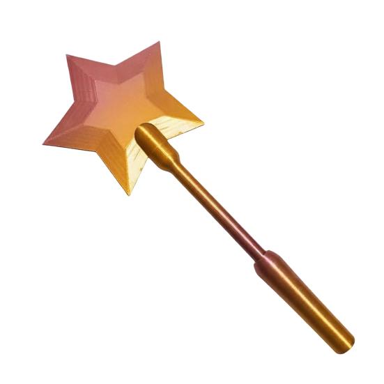 14-Inch 3D Printed Tap to Pay Star Wand Contactless Payment Universal NFC Credit Card Holder Plastic Star Shape Wand Toy