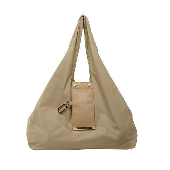 Складная расширяемая мини-сумка-тоут с брелоком, портативная нейлоновая сумка для покупок, многоразовая дорожная сумка для повседневных покупок