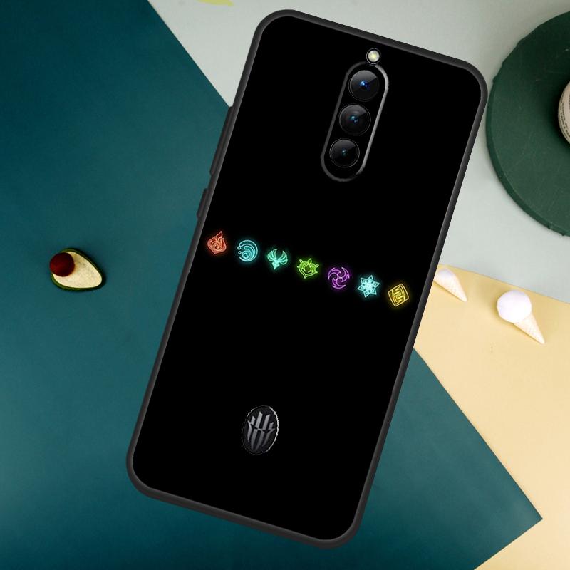 Чехол Genshin Impact Elements для ZTE Nubia Red Magic 9 8 Pro Plus Red Magic 8S Pro 6 7 6S 7S Pro 5G 5S 6R