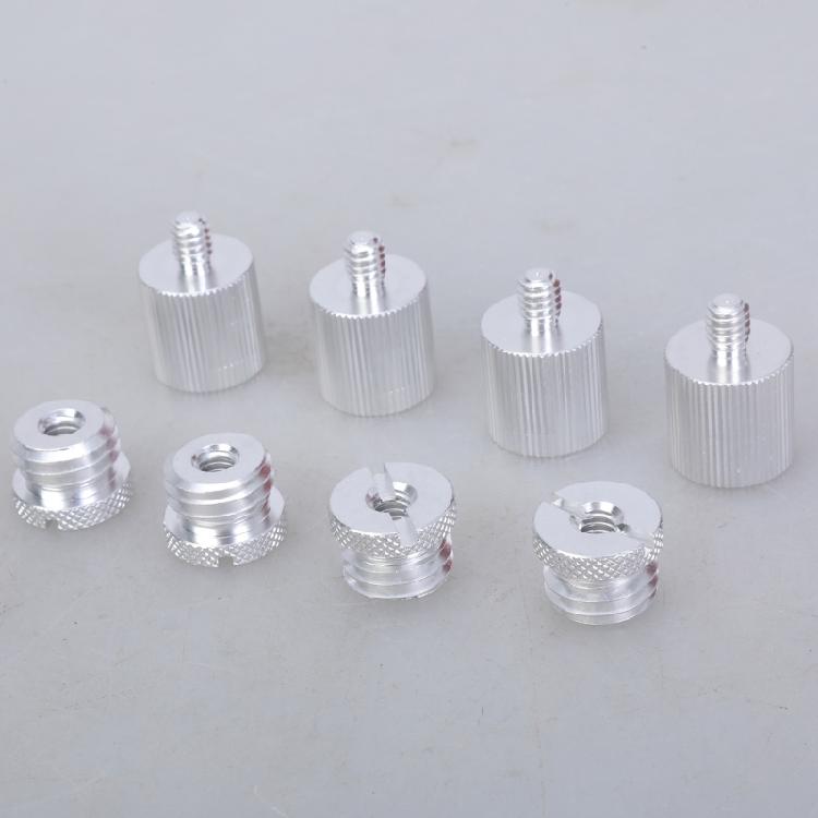 Адаптер для штатива 1/4 дюйма на 5/8 дюйма Адаптер-держатель для крепления камеры для дальномера с резьбой Алюминиевый винтовой адаптер