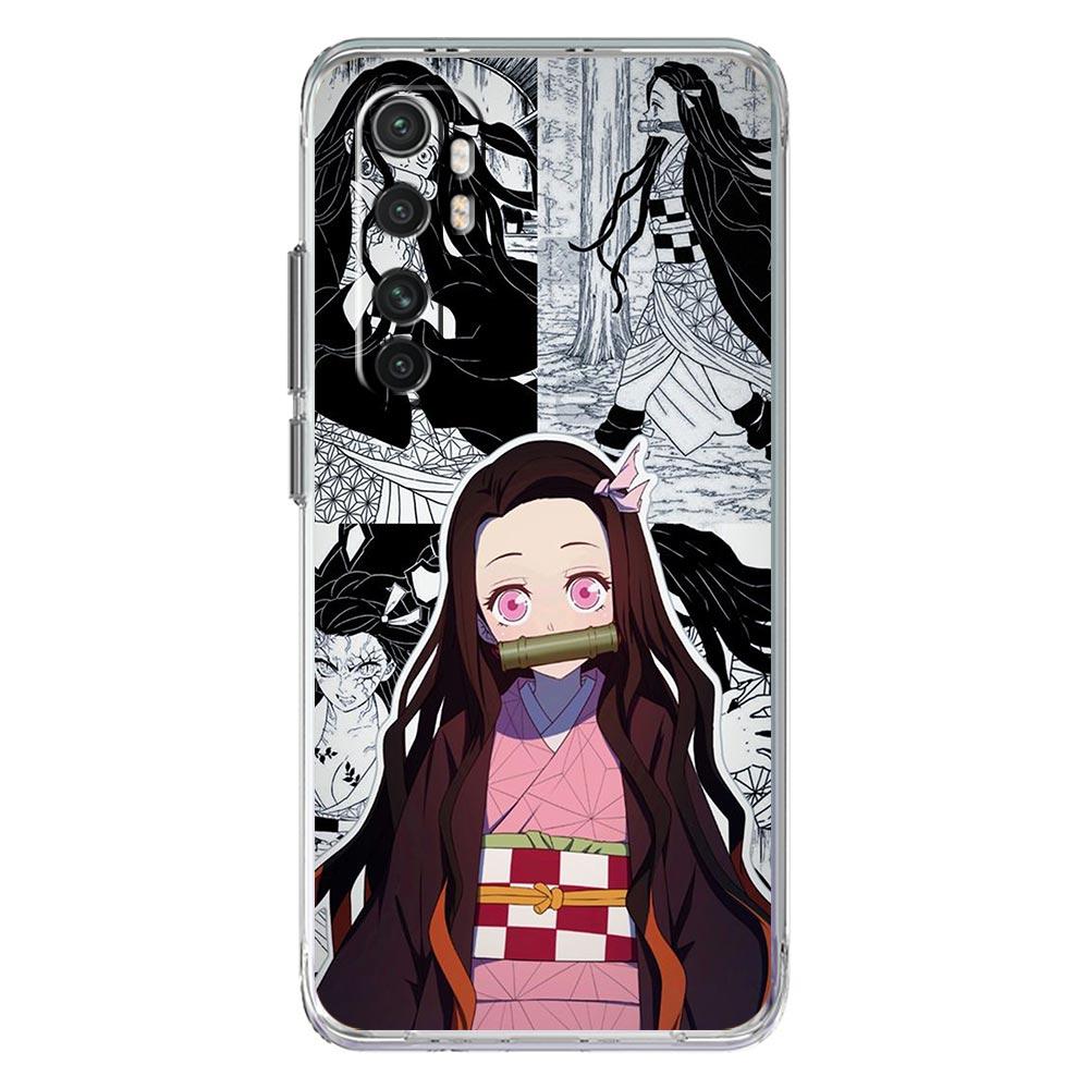 Убийца демонов Kimetsu no Yaiba аниме для Xiaomi Poco X3 NFC F3 M3 X4 M4 Pro 5G чехол для телефона Mi 11 Lite Ultra 11T 11X 12 11i чехол