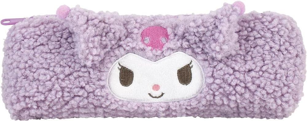 Tees Factory Sanrio Kuromi Fluffy Pen Pouch SR-5543882KU