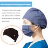 Мусульманский Тюрбан Эластичные Аксессуары Хиджабы-Тюрбаны Пуговицы для Химиотерапии Шапочки Повязки Шляпы для Пациентов Дышащие Женские Головные Уборы