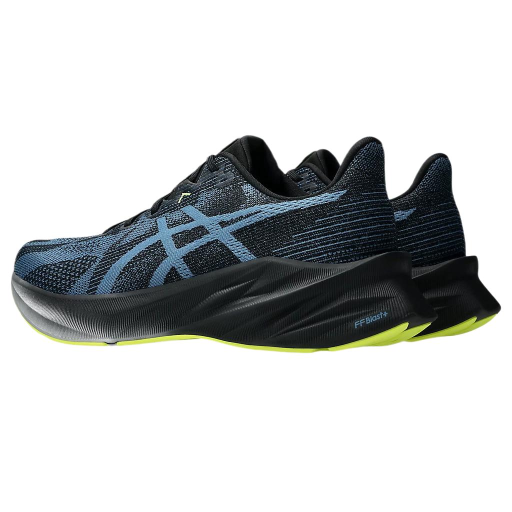 Asics Dynablast 5 Удобные Универсальные Простые Модные Низкие Беговые Кроссовки Мужские кроссовки Черный 1011B983-002